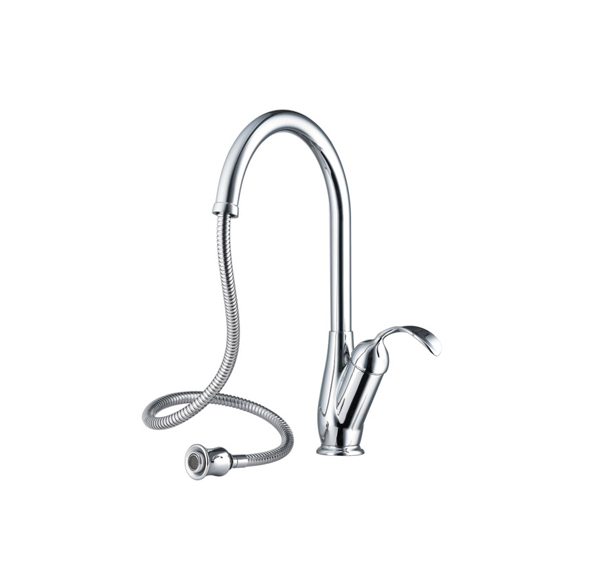 Vòi bếp rút dây nóng lạnh KNT 81067